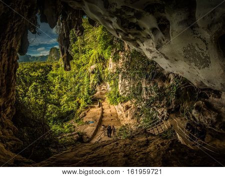 Cave With Petroglyphs