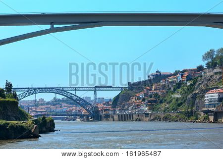 Bridge In Porto, Portugal.