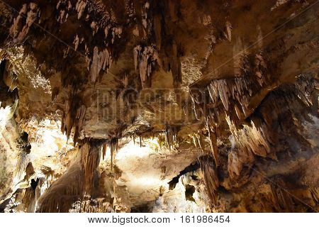 Luray Caverns in Luray, Virginia, in the USA