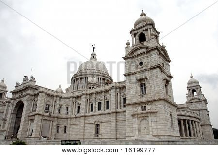 Victoria memorial, Kalkata. Indie.