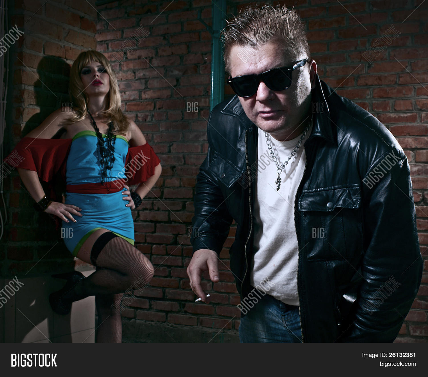 Pimp Prostitute Back Image & Photo (Free Trial) | Bigstock