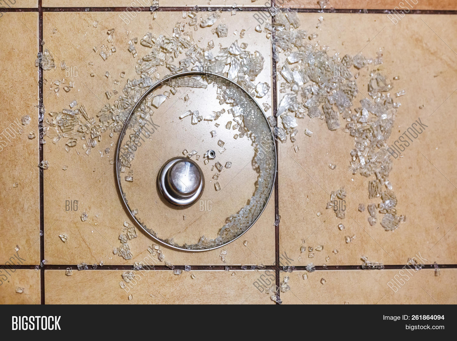 Broken Glass Lid On Image & Photo (Free Trial) Bigstock