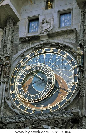 Prag. Gamle bydel. Orloj