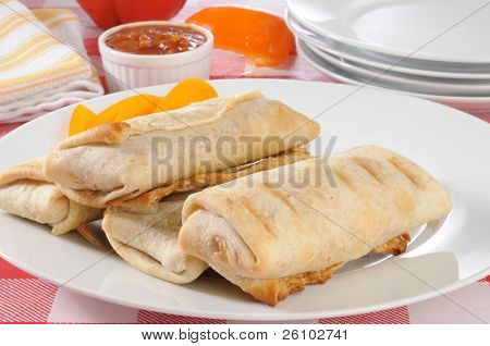 Chimichangas の盛り合わせ
