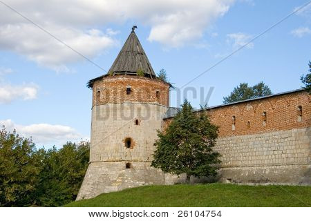 Travel in Russia. Zaraisk. Kremlin. Tower