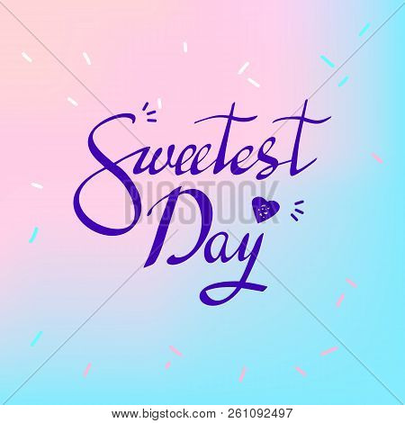 Sweetest Day Logo. Simple Illustration Of Sweetest Day Vector Logo For Web Design