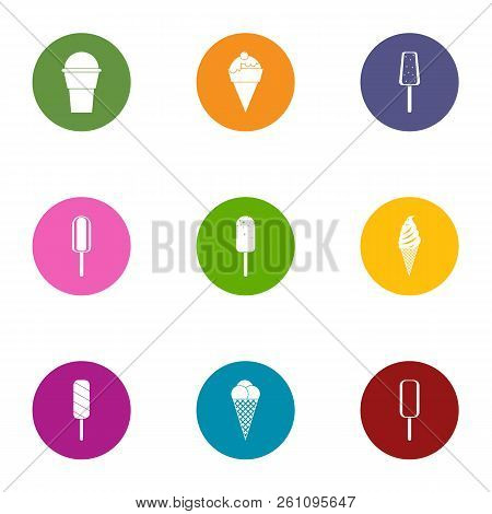 Frostbitten Icons Set. Flat Set Of 9 Frostbitten Vector Icons For Web Isolated On White Background