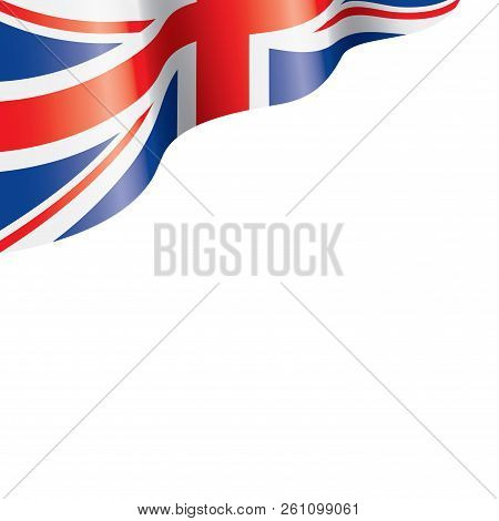 United Kingdom Flag, Vector Illustration On A White Background