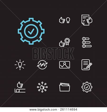 Multitasking Icons Set. Reward Yourself And Multitasking Icons With Group Tasks, Work Smarter And Sl
