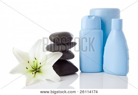 水疗服务对象和花卉技术揭密莉莉白上