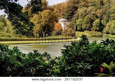 Autumn In The Park, Vibrant Colour, Beautiful Wiev.