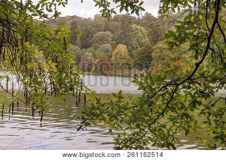 Autumn In The Park, Vibrant Colour, Beautiful Wiev.