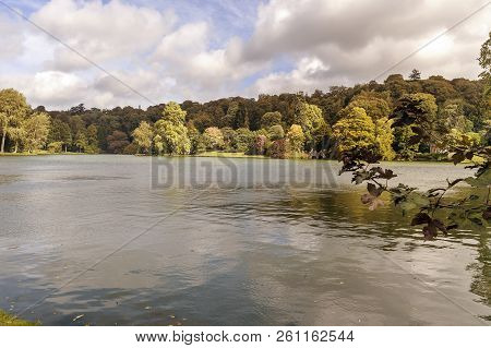 Autumn In The Park, Vibrant Colour, Beautiful Wiev.