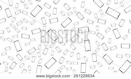Texture, Seamless Pattern Of Modern Trendy Beautiful Glossy Expensive Smart Realistic Isometric Surr