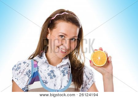irl bellezza con orange