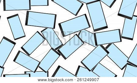 Texture, Seamless Pattern Of Modern Trendy Beautiful Glossy Expensive Smart Realistic Isometric Surr