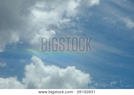 Sundog nel cielo