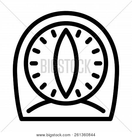 Old Kitchen Timer Icon. Outline Old Kitchen Timer Icon For Web Design Isolated On White Background