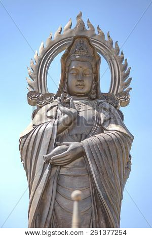 Wuhan, China - Sep 08, 2018: Guiyuan Temple S A Buddhist Temple Located On Wuhan City, Hubei Provinc