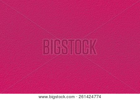 Texture Of Colored Porous Rubber. Fashionable Color Of Autumn-winter 2018-2019 Season: Pink Peakock 