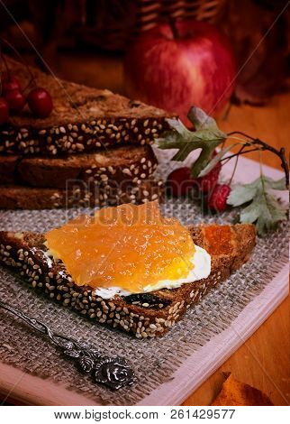 Apple Butter Jam Stock Photos Toned Image Recipes
Homemade Sweet Apple Jam