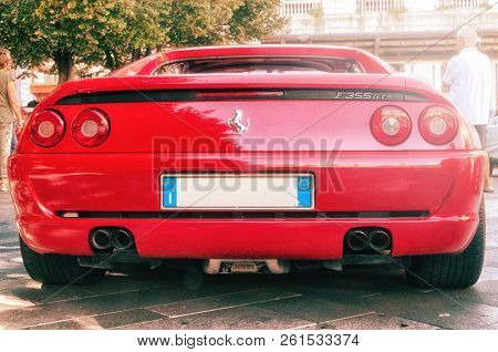 Ancona , Italy - Set 23 - 2018 : Ferrari 355 Gts Old Car