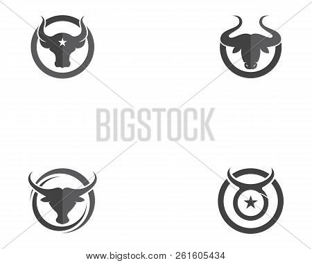 Bull Taurus Logo Template