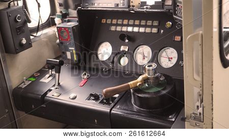 Control Panel Systems Of Japan Train,no Train Driver.