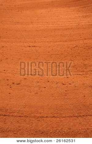 線や野球場の内野汚れからパターン