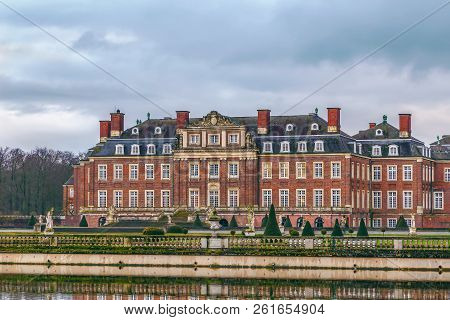 Nordkirchen Palace Is Situated In The Town Of Nordkirchen In North Rhine Westphalia, Germany
