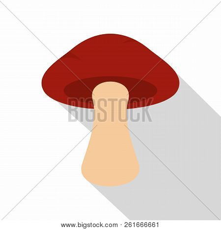 Tubular Mushroom Icon. Flat Illustration Of Tubular Mushroom Icon For Web