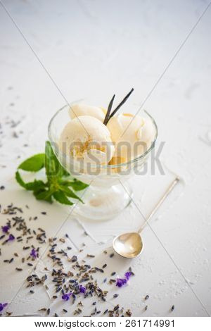 Summer Dessert Homemade Ice Cream