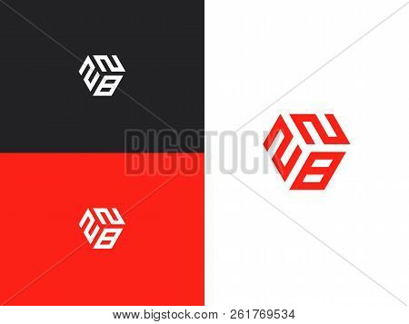 Combination Number, Stylish Vector Emblem For Design