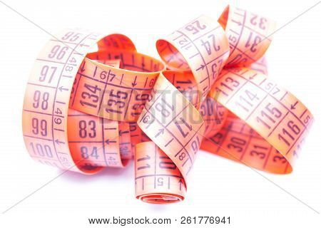 Blur Red  Tape Measure