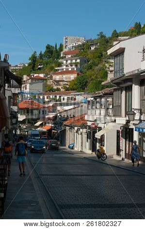 Ulcinj, Montenegro - September 12, 2018. Ulcinj A Historic Town Located On The Southern Coast Of Mon