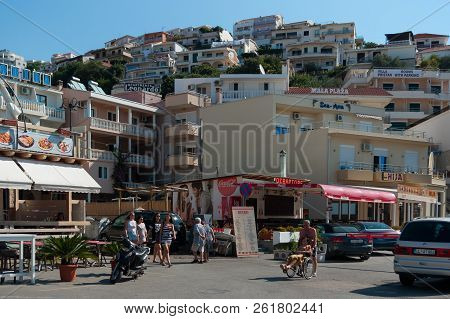 Ulcinj, Montenegro - September 12, 2018. Ulcinj A Historic Town Located On The Southern Coast Of Mon