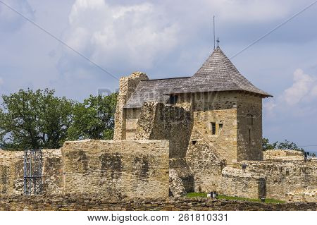 General View Of Suceava Old Medieval Fortress