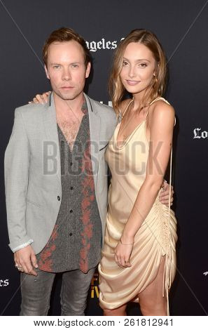 LOS ANGELES - SEP 28:  Brendan Fletcher, Sara Thompson at the 
