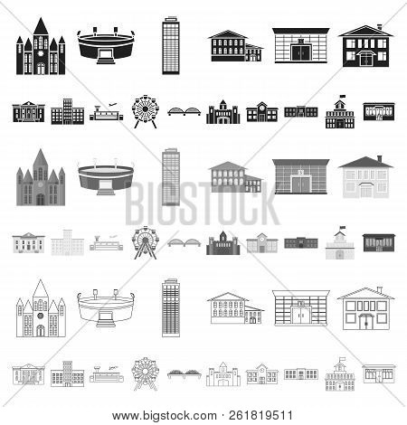 Building Repair Cartoon Icons In Set Collection For Design.building Material And Tools Vector Symbol