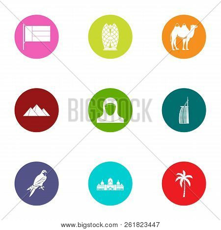 Ardent Icons Set. Flat Set Of 9 Ardent Vector Icons For Web Isolated On White Background