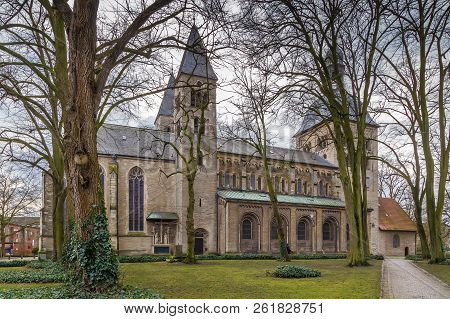 The Catholic Abbey And Parish Church Of St. Mauritz Is The Oldest Partially Preserved Sacred Buildin