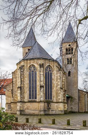 The Catholic Abbey And Parish Church Of St. Mauritz Is The Oldest Partially Preserved Sacred Buildin