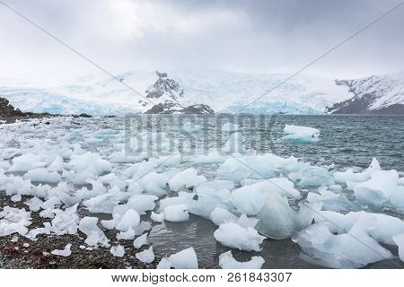 Beautiful Landscape And Scenery In Antarctica
