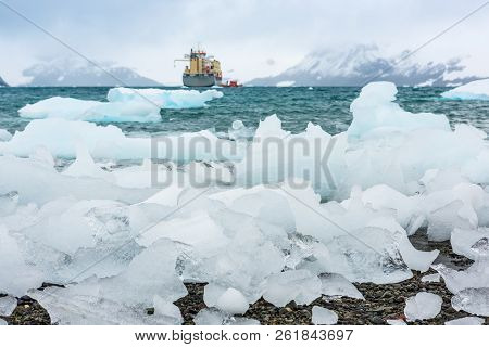 Beautiful Landscape And Scenery In Antarctica