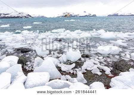Beautiful Landscape And Scenery In Antarctica