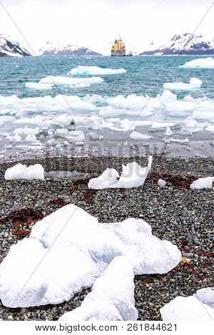 Beautiful Landscape And Scenery In Antarctica
