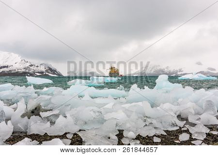 Beautiful Landscape And Scenery In Antarctica