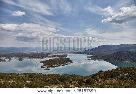 Slansky Lake. Montenegro. Summer Time. Day Light