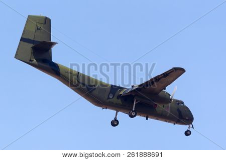 Avalon, Australia - February 25, 2013: Former Royal Australian Air Force (raaf) De Havilland Canada 