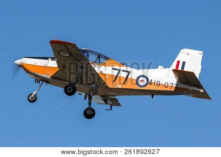 Avalon, Australia - March 2, 2013: Former Royal Australian Air Force (raaf) New Zealand Aerospace Ct